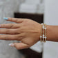 Gold & Pearl Beaded Bracelet