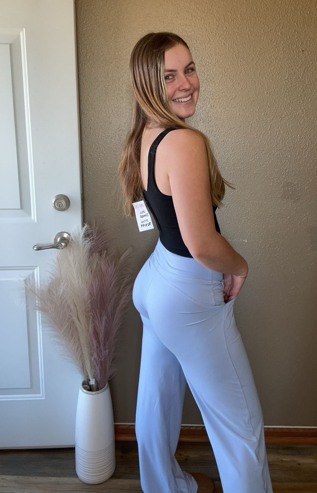 Pastel Blue Yoga Pants