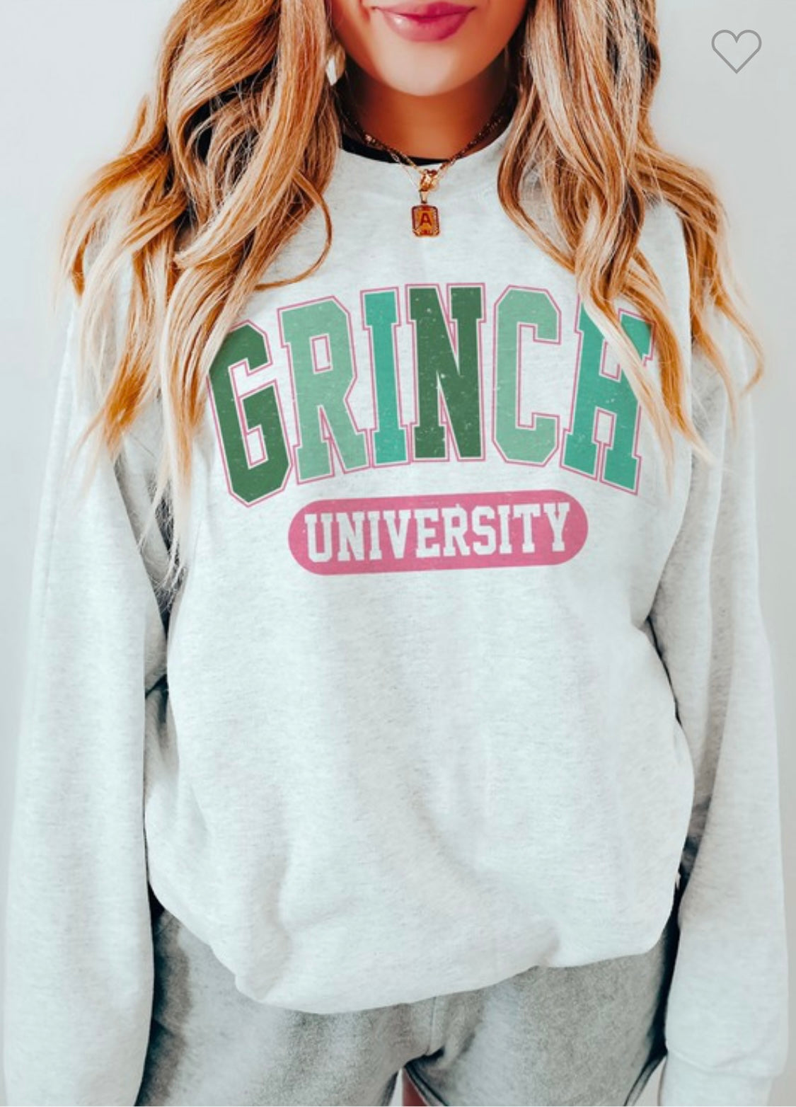 Grinch University Crewneck