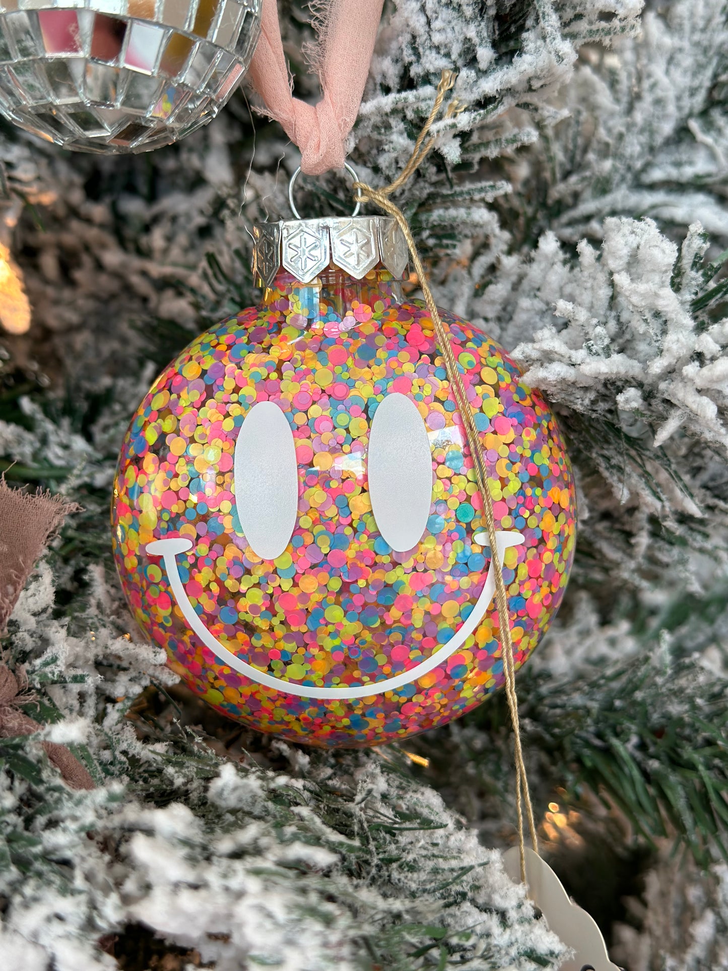 Smiley Face Ornament