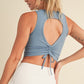 Cinch Crop Top