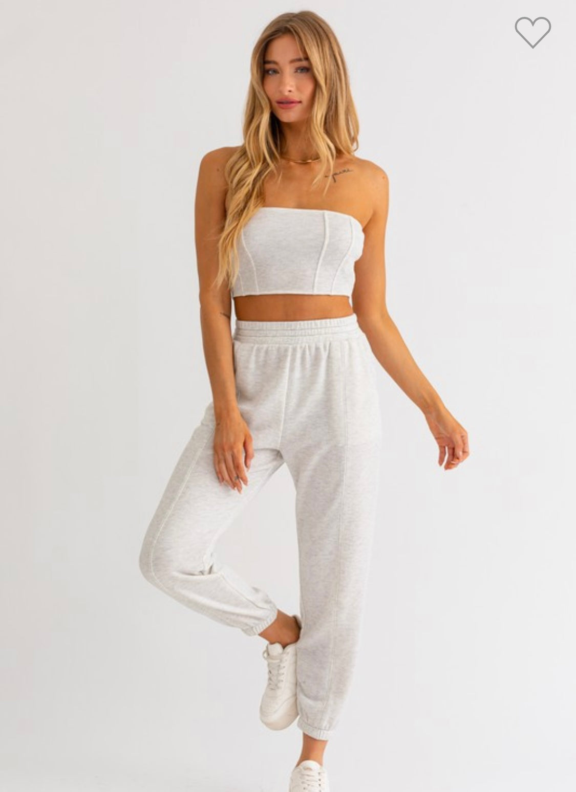 Athleisure Set- Tube Top