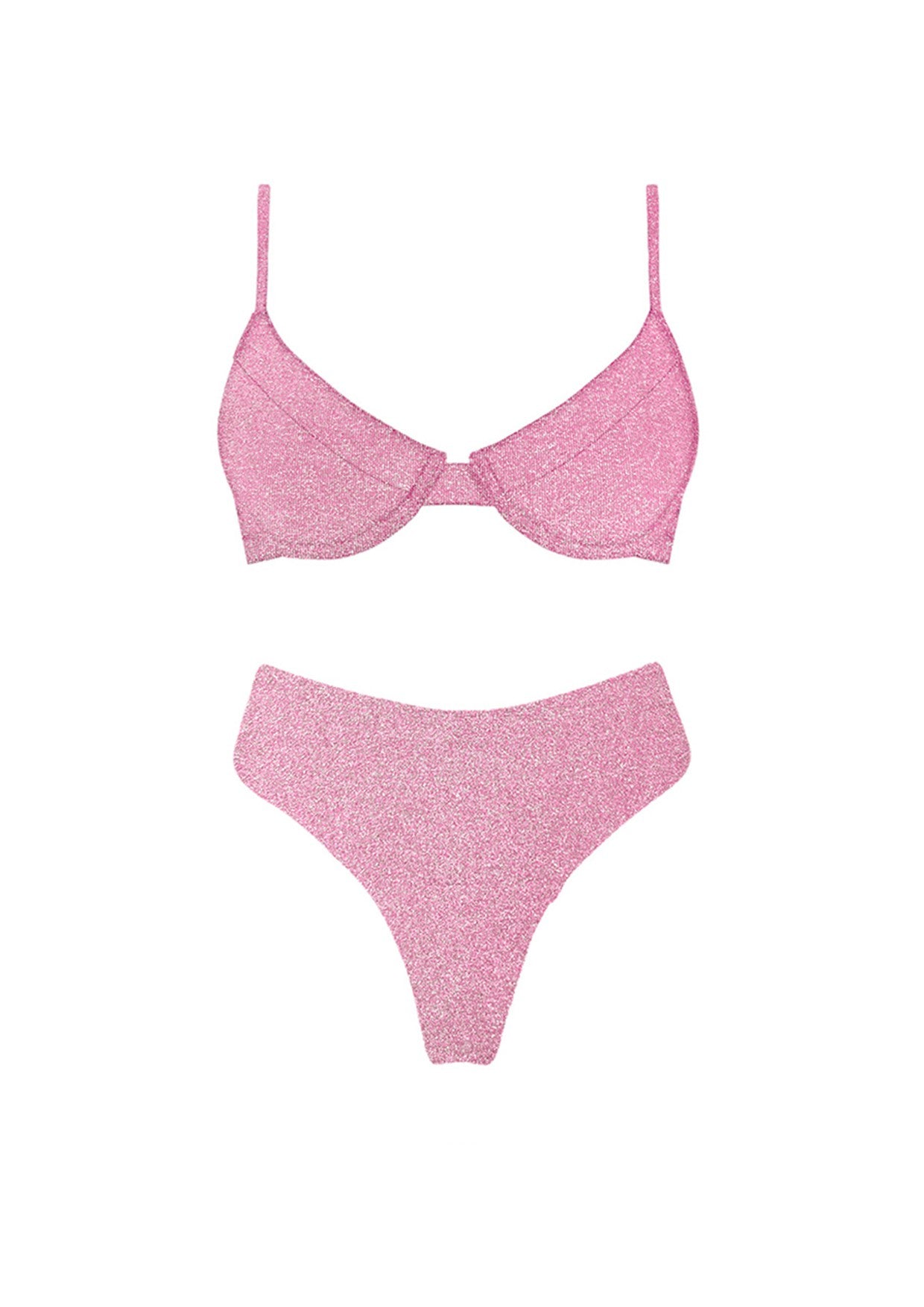 Pink Sparkle Bikini - Bottom