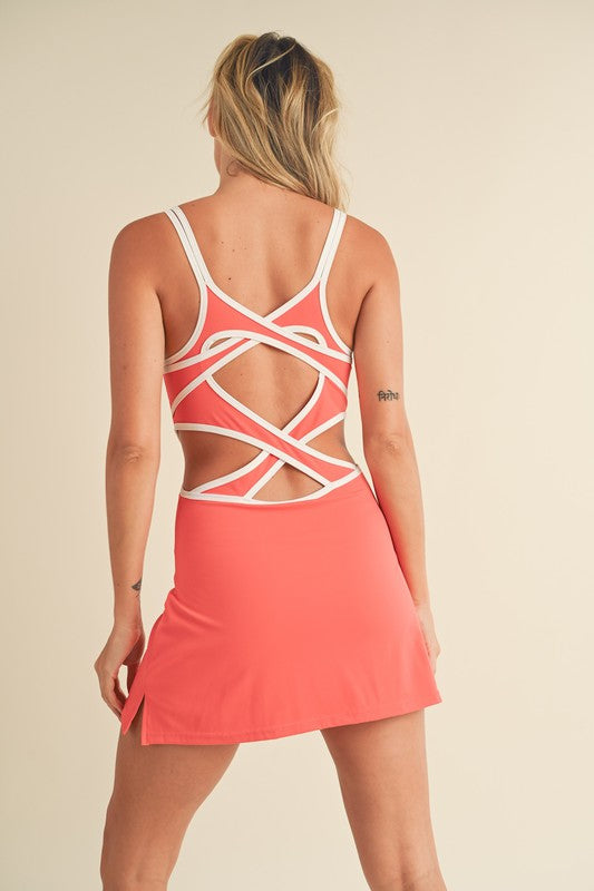 On The Go Strappy Dress