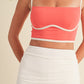 Sculpting Bra Tank - Red