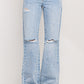 Rhegan High Rise Straight Jeans