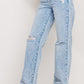 Rhegan High Rise Straight Jeans